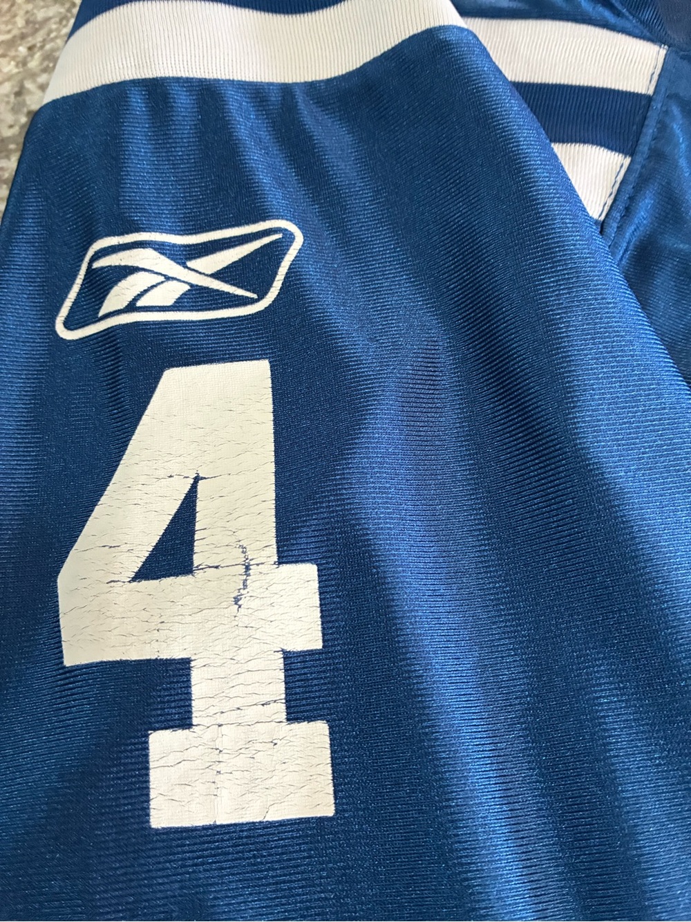 Reebok NFL Indianapolis Colts Adam Vinatieri number 4 jersey - Picture 7 of 15
